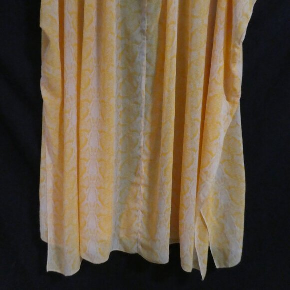 GEORGE | l - xl / large - extra large | Sheer Orange Open Front Cardigan | NWOT - Picture 15 of 15